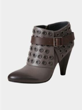 ASH Gray Heeled Ankle Boots | 39.5